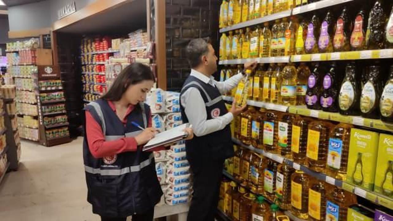 Ticaret Bakanlığı ekipleri bayram öncesi marketlerde denetim gerçekleştirdi