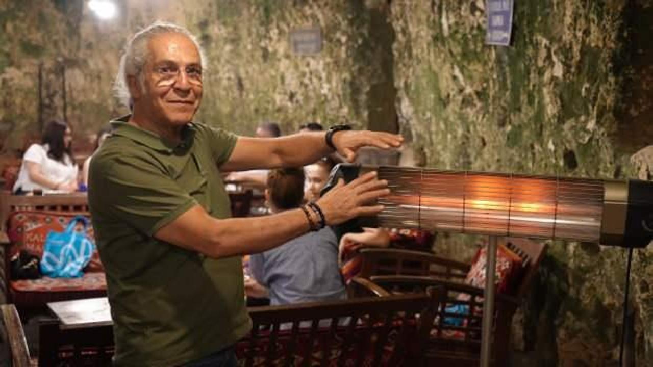 40 derecelere dayanan &lsquo;doğal klima&rsquo; Kaleoğlu Mağarası'na yoğun ilgi