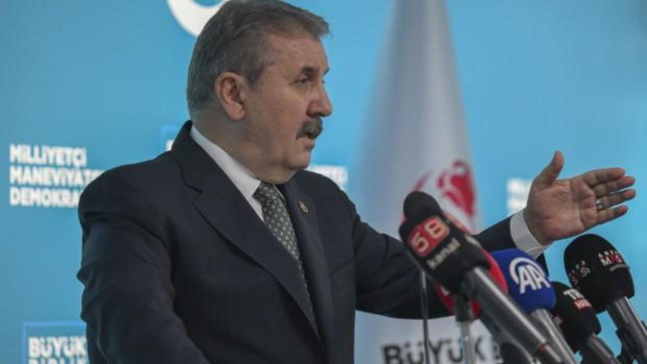 BBP Genel Başkanı Destici: Kayyum atamaları ter&ouml;rle m&uuml;cadelenin bir par&ccedil;ası