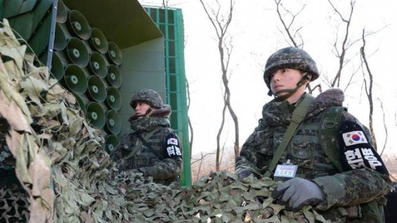 Güney Kore'den Kuzey Kore'ye hoparlörlü misilleme