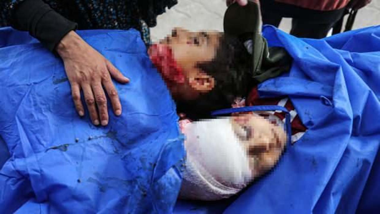 İsrail bayramda da çocukları bombaladı! Çok sayıda şehit var