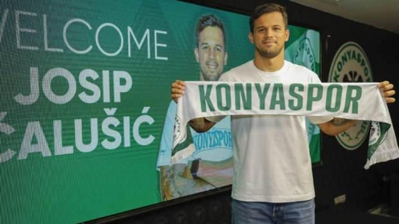 Konyaspor, Josip Calusic ile 2 yıllık s&ouml;zleşme imzaladı