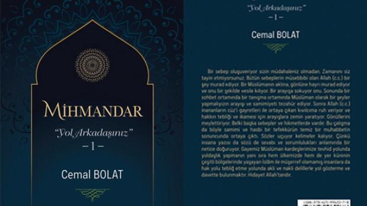 Cemal Bolat'ın kaleminden Mihmandar 'Yol Arkadaşınız' kitabı çıktı