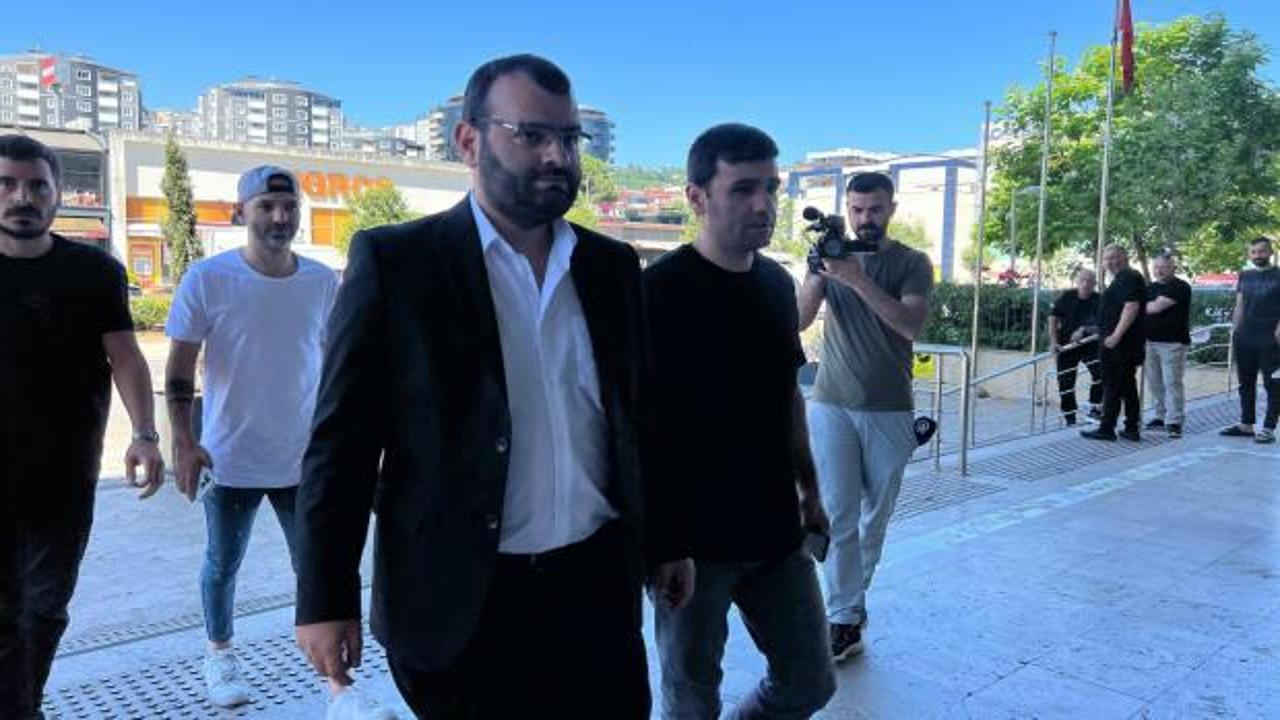  Og&uuml;n Samast Trabzon Adliyesi&rsquo;ne geldi