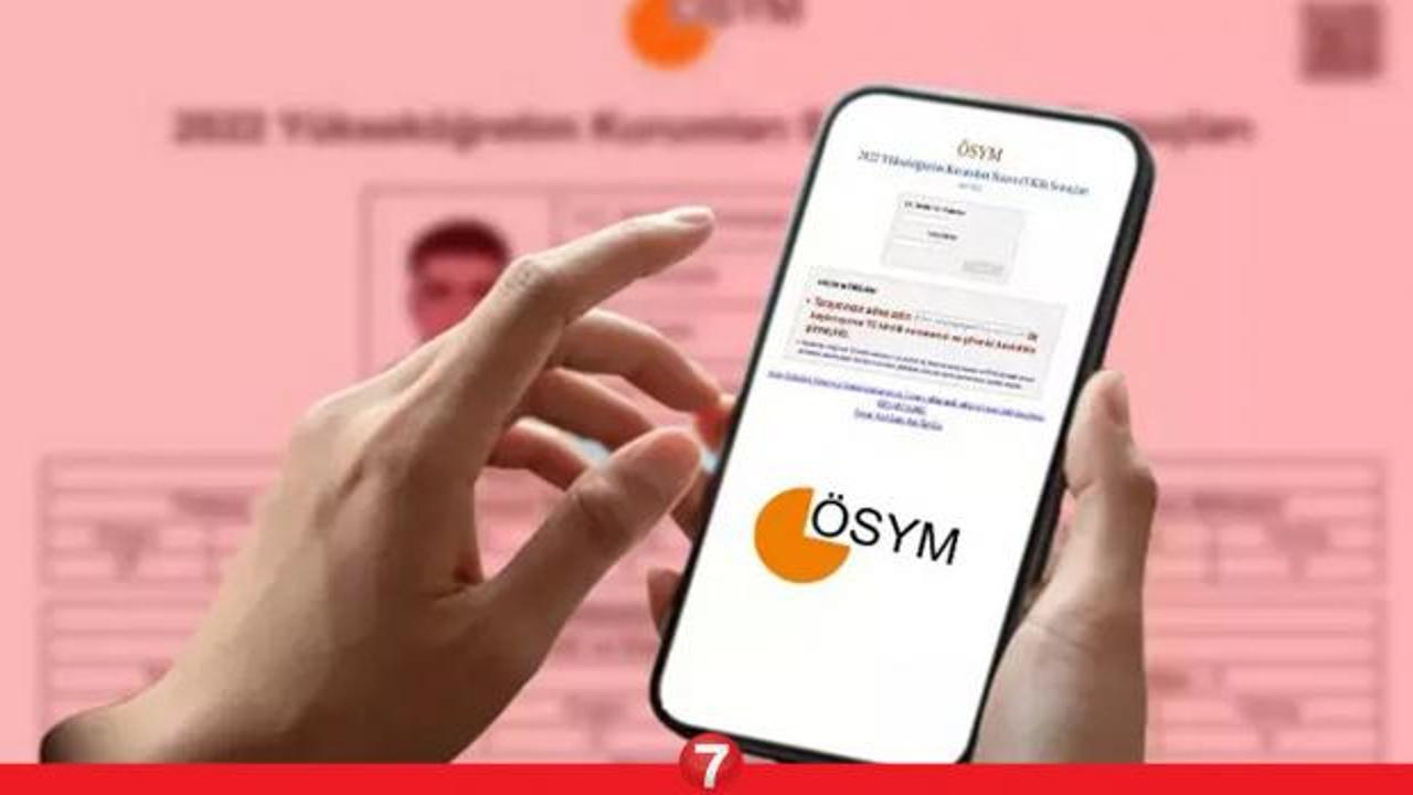 ÖSYM 2024-TR-YÖS/1 sonuçlarını açıkladı!