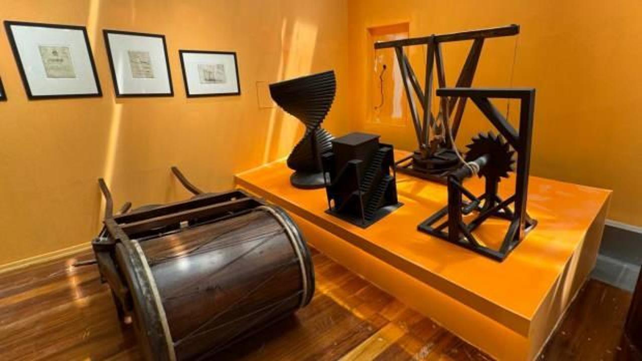 'Rönesans Dehası Leonardo da Vinci Keşif' sergisi Lale Müzesi’nde açıldı