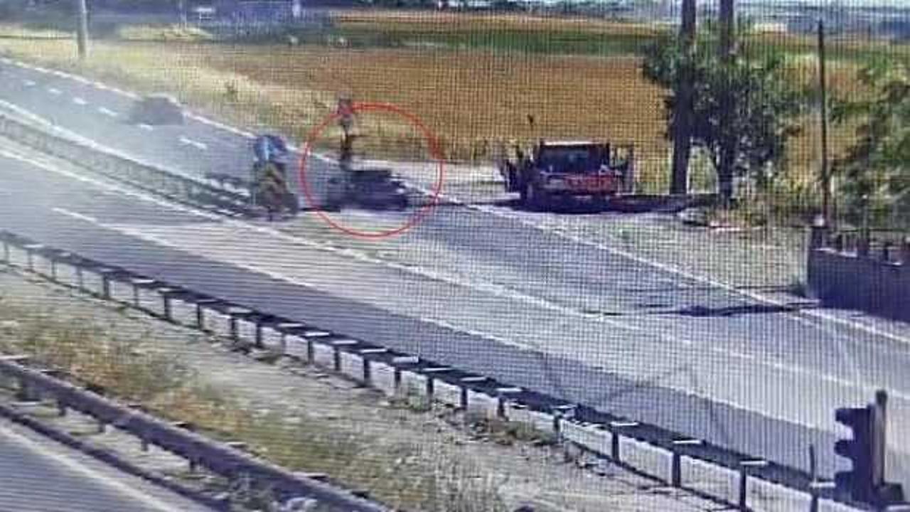 Tekirdağ'da feci kaza: Metrelerce savrulan işçi hayatını kaybetti