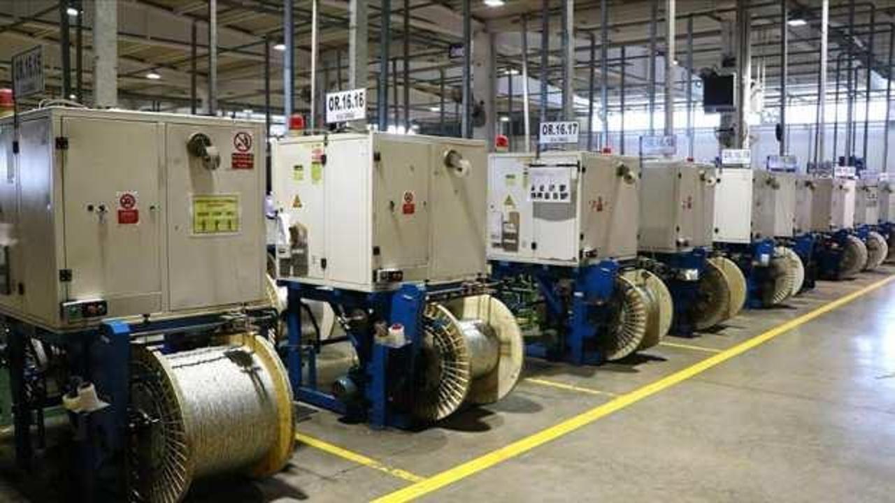 Tekirdağ'da &uuml;retilen kablolar 80 &uuml;lkeye ihra&ccedil; ediliyor