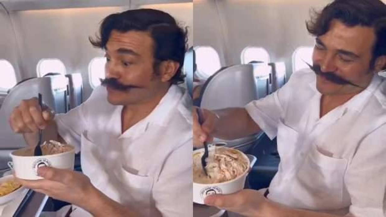 THY'den u&ccedil;akta pilav yiyen 'Baruthane Pilavcısı'na 1 yıl men cezası