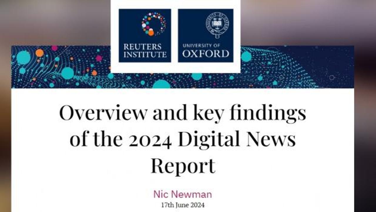 2024 Dijital Haber Raporu kaygılandırdı: Ana akım medyadan kaçış ve TikTok'un yükselişi
