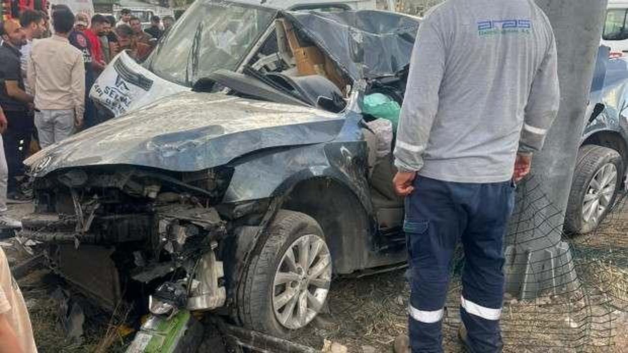 Ağrı'da feci kaza: 5 yaralı