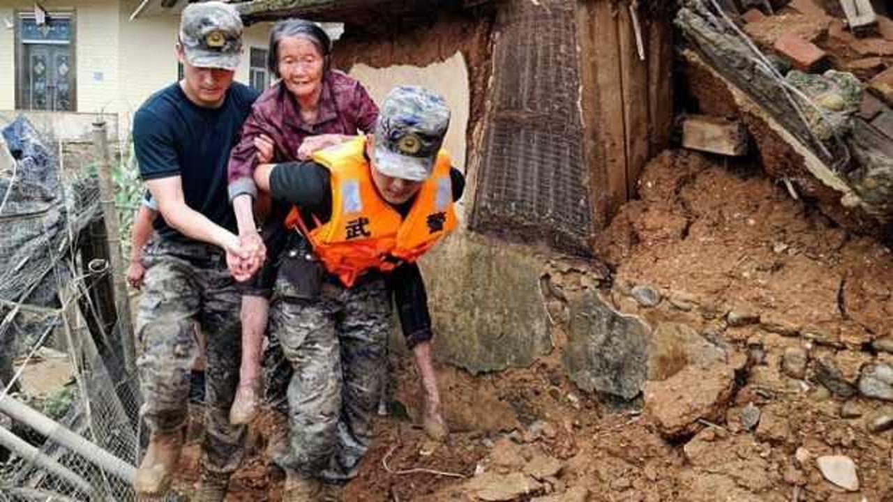 Çin'in güneyinde şiddetli yağışın yol açtığı sellerde ölenlerin sayısı 47'ye çıktı