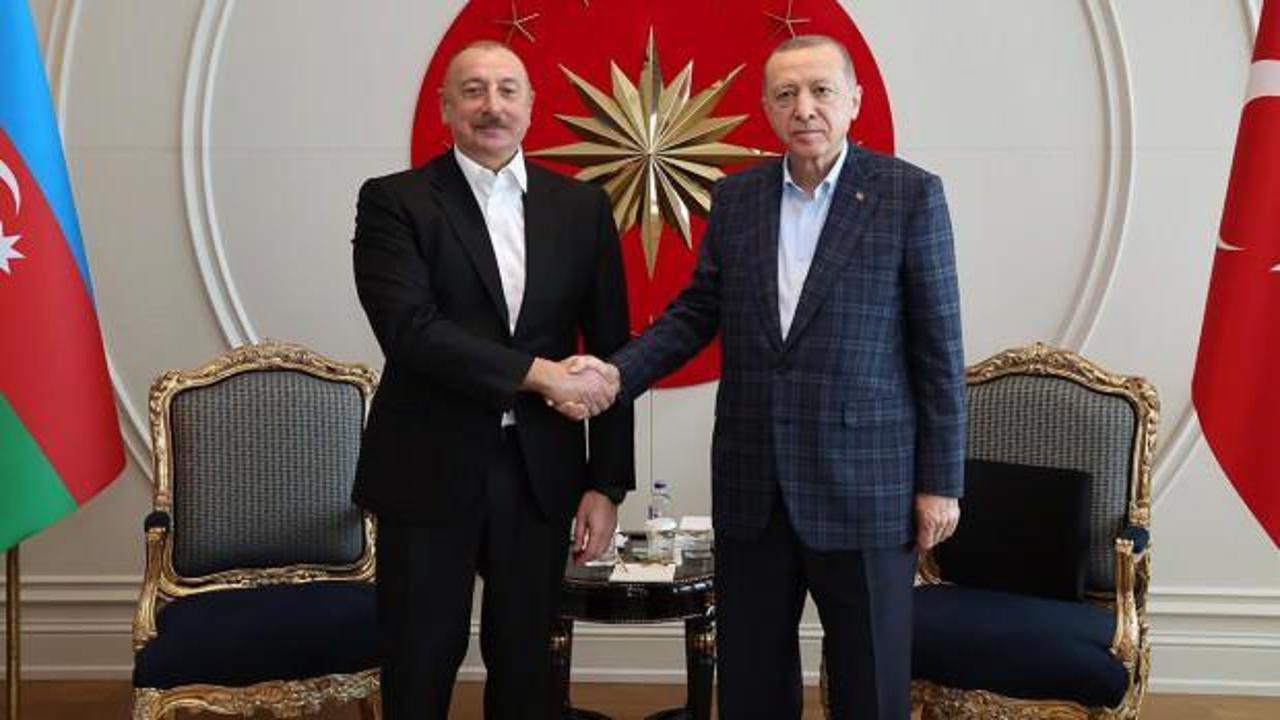 Cumhurbaşkanı Erdoğan, Bodrum’da Aliyev ile bayramlaştı