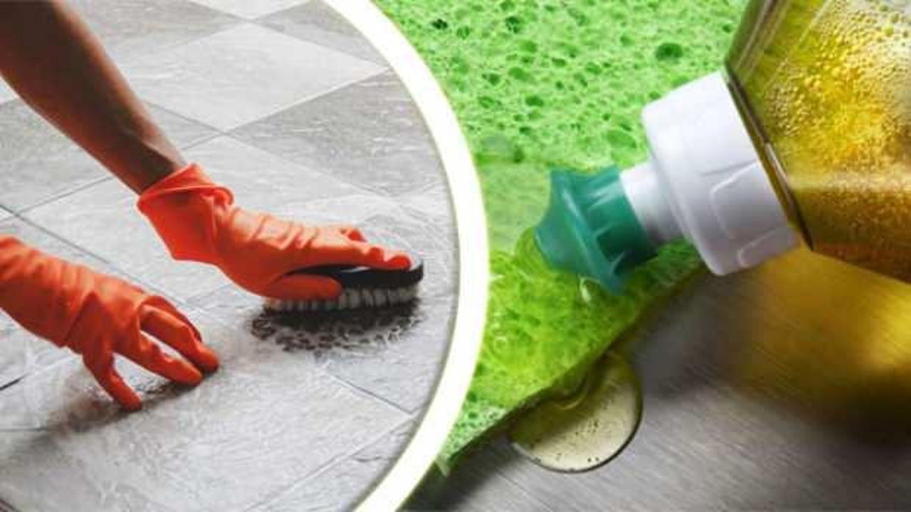 Giysilerden mutfak zeminlerine: Bulaşık deterjanının farklı kullanım alanları
