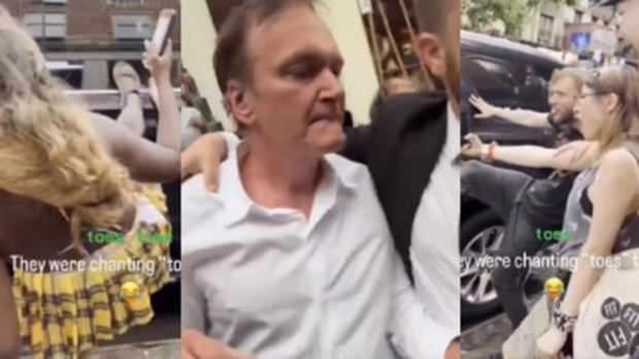 Quentin Tarantino'ya New York'ta Filistin protestosu