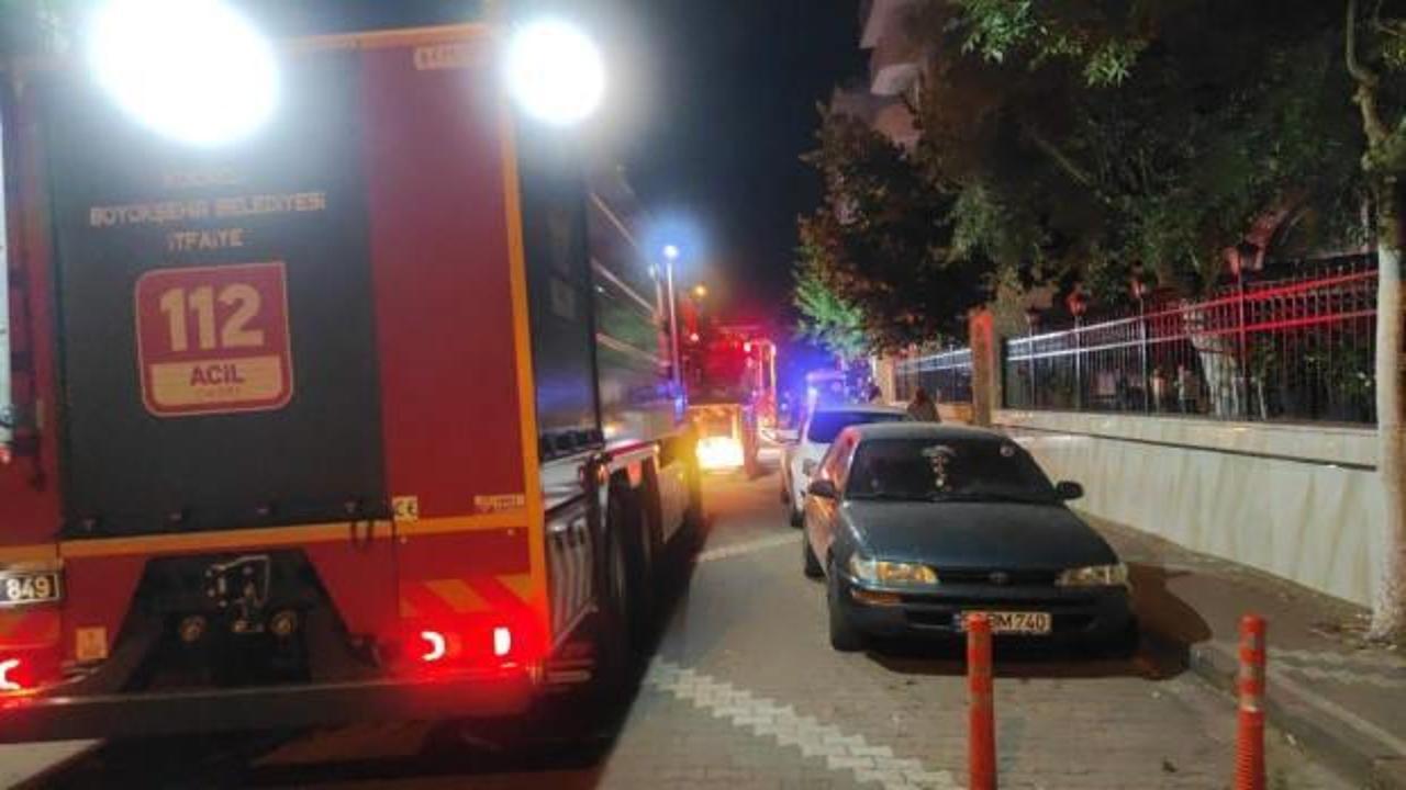 Kocaeli'de camide korkutan yangın