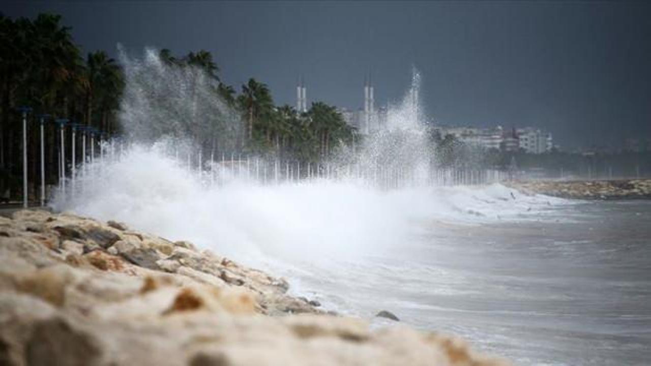 Meteoroloji'den Çanakkale ve Balıkesir için fırtına uyarısı