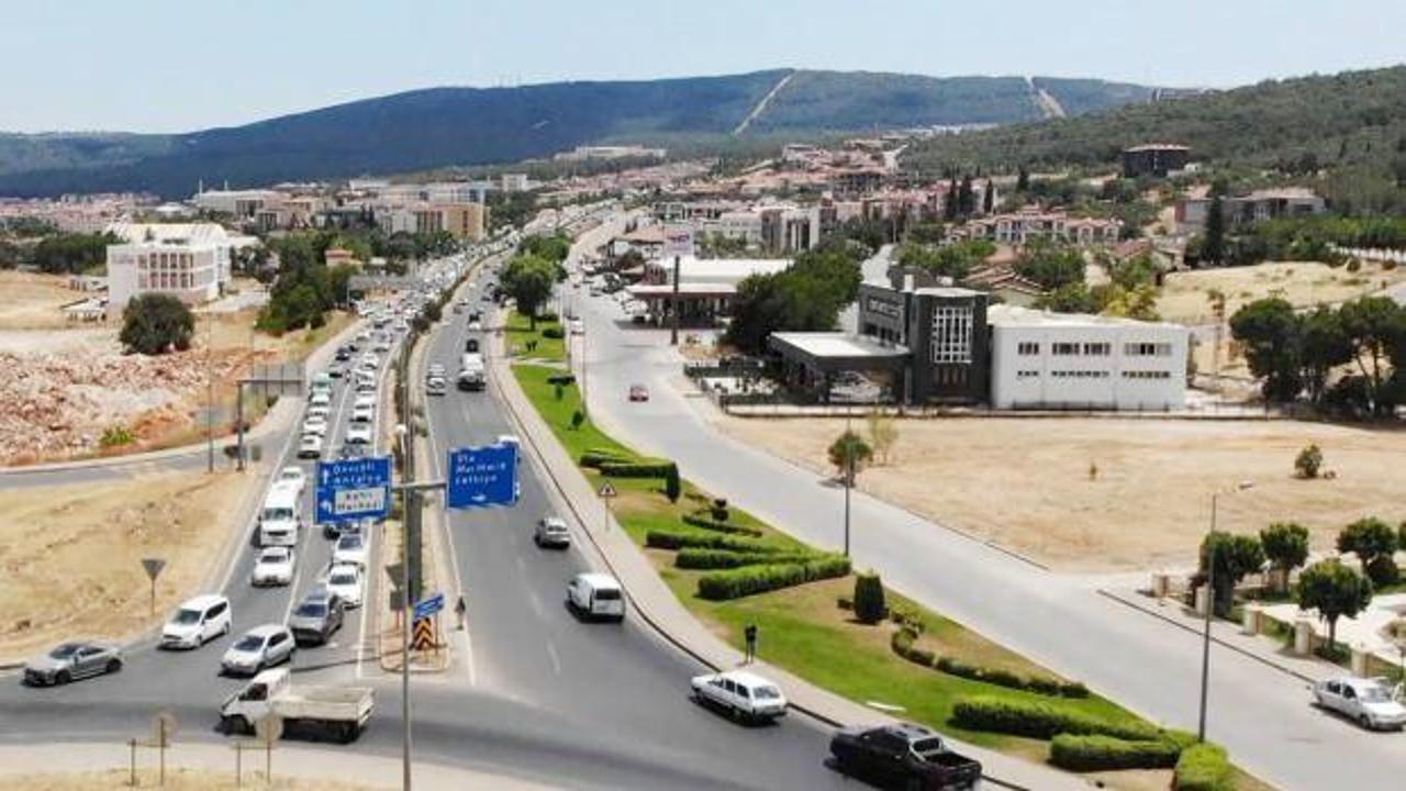 Muğla'da tatilcilerin dönüş çilesi başladı