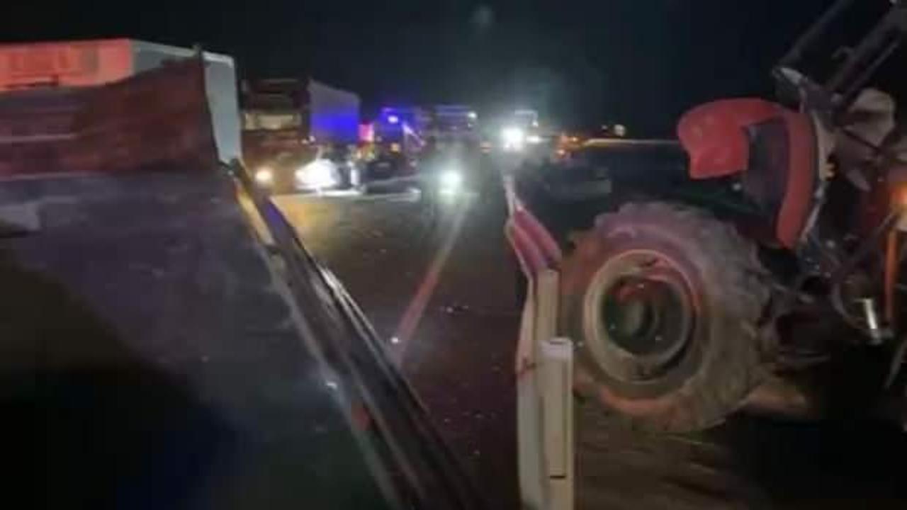 Şereflikoçhisar'da kaza: Bir kişi hayatını kaybetti, 3'ü jandarma personeli 4 yaralı!