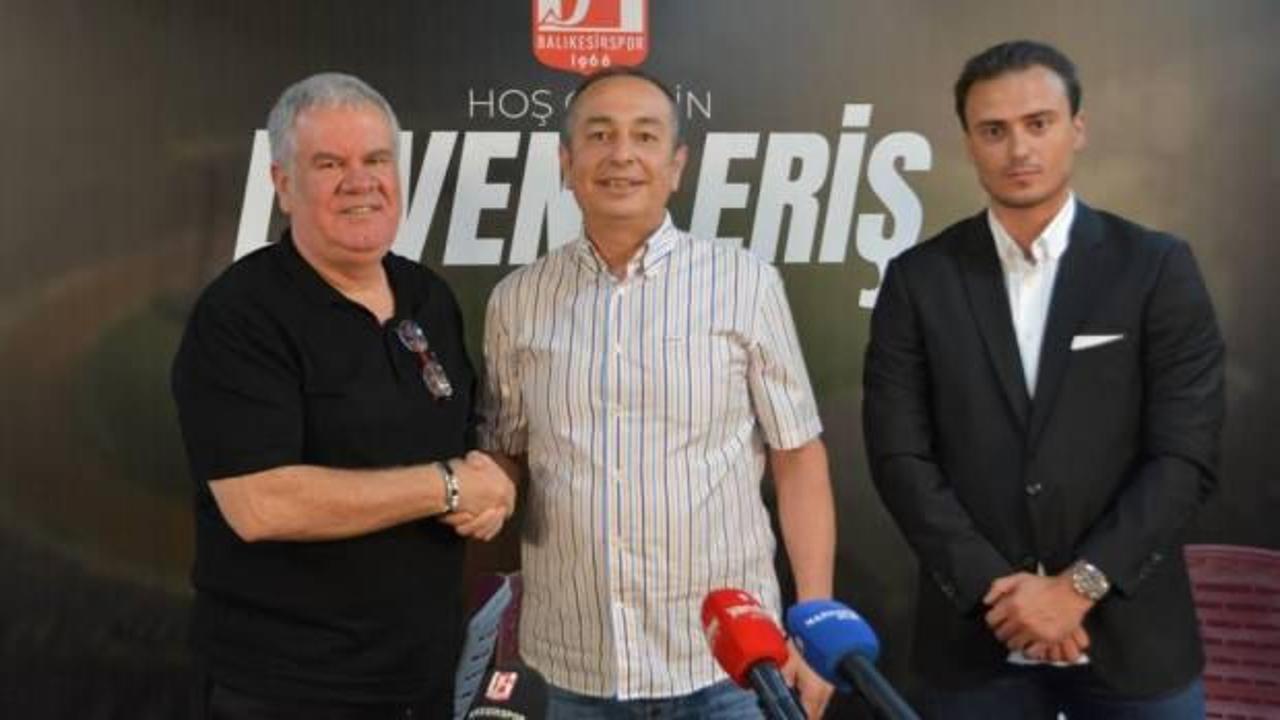 Balıkesirspor, Levent Eriş'le sözleşme imzaladı