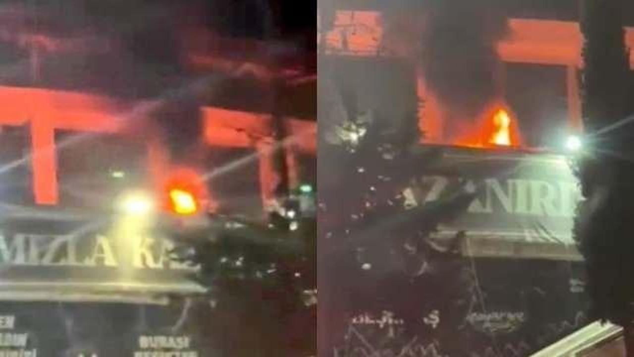 Beşiktaş Tüpraş Stadyumu'nda yangın çıktı!