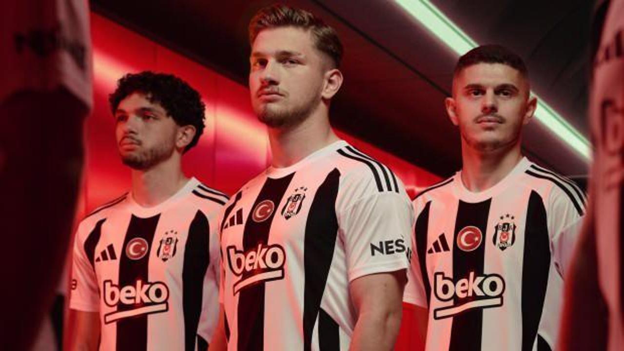 Beşiktaş, yeni sezonda giyeceği iç saha formasını açıkladı