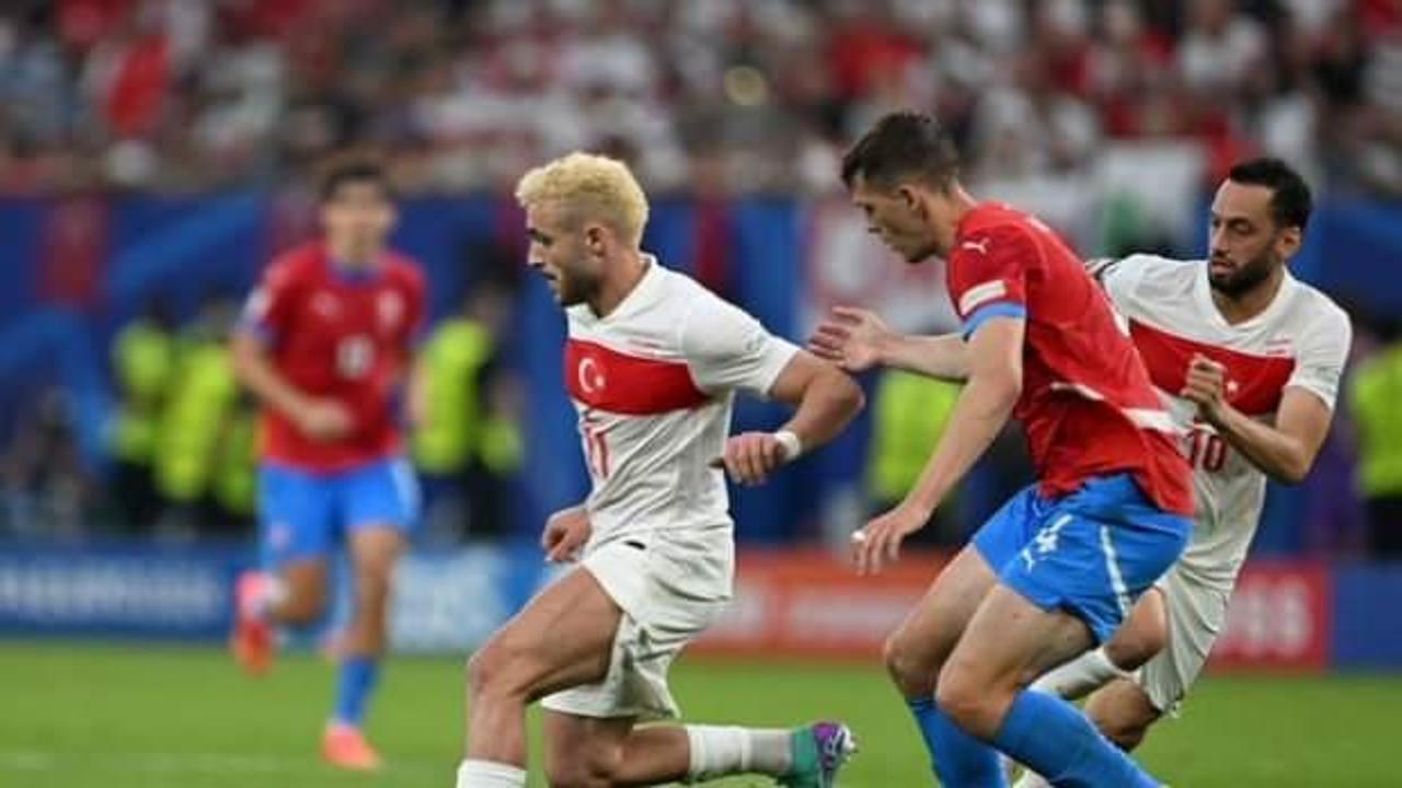 Çekya - Türkiye maçının oyuncusu seçildi