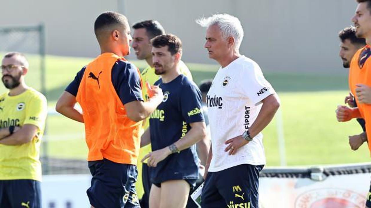 Fenerbahçe'de Mourinho ile ilk antrenman