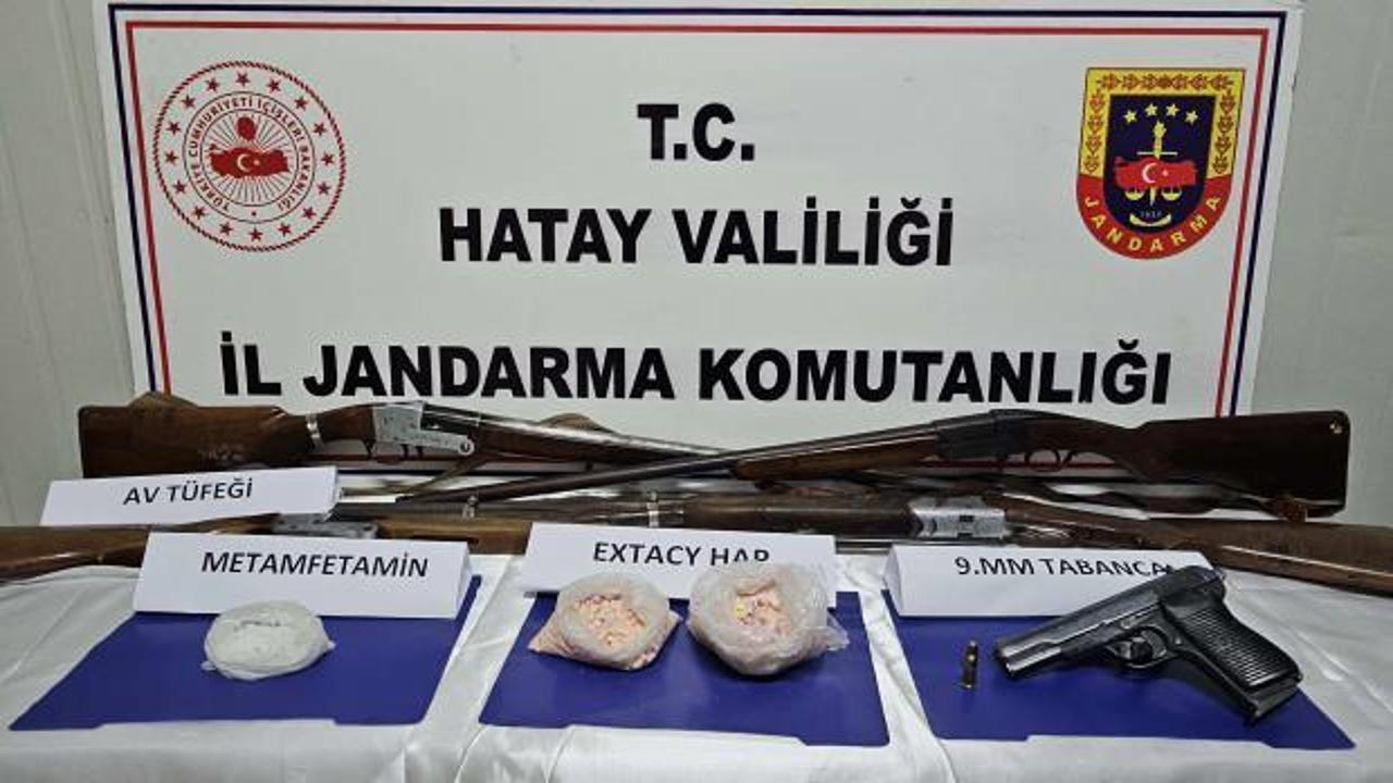 Hatay'da uyuşturucu operasyonu: Yakalanan kişi tutuklandı