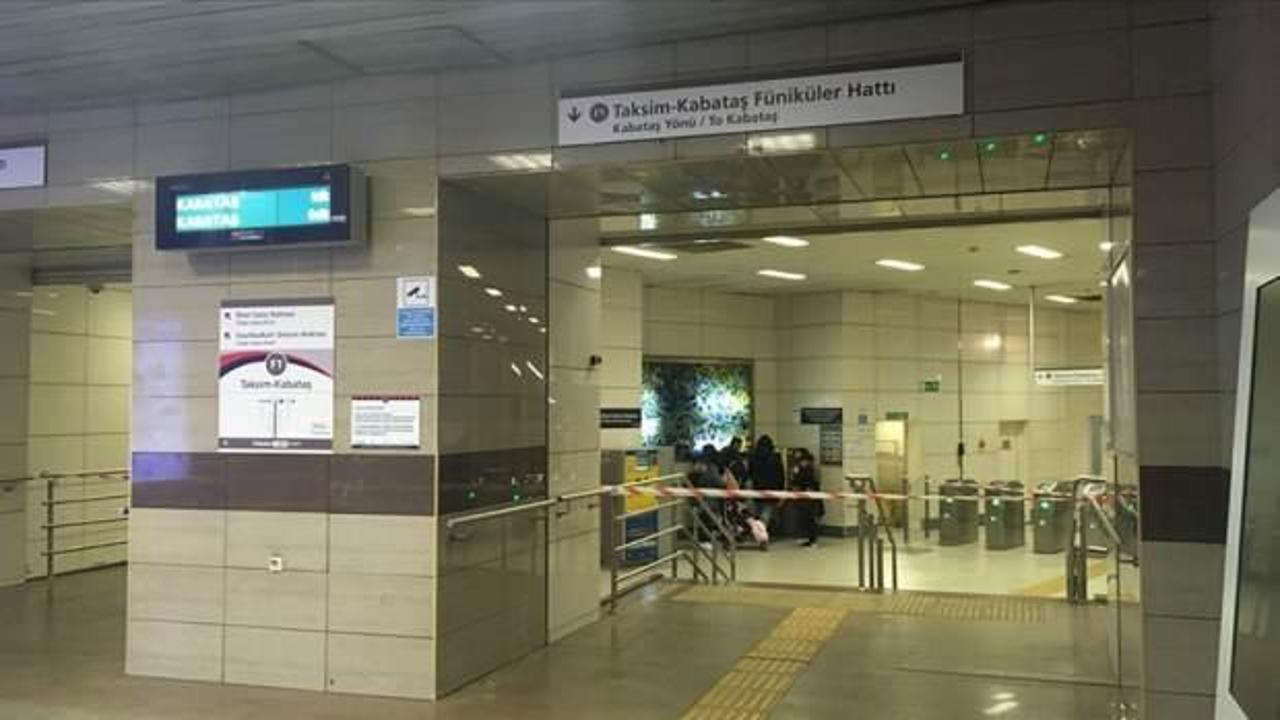 İstanbul'da sabah kapatılan metro istasyonları ve füniküler hattı yeniden açıldı