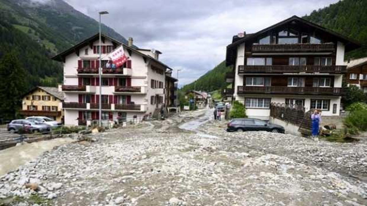 İsviçre'de heyelan ve sel: 4 ölü, 2 kayıp!