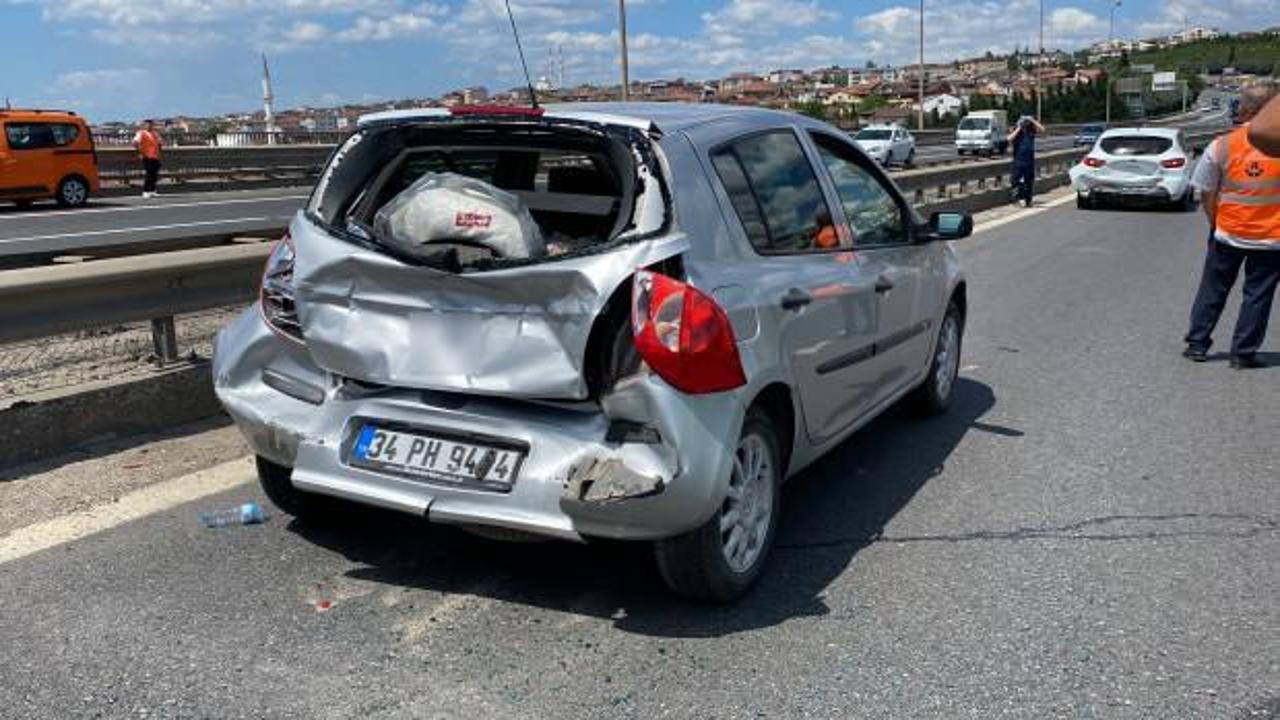 TEM'de 3 ara&ccedil; birbirine girdi: &Ccedil;ok sayıda yaralı var!