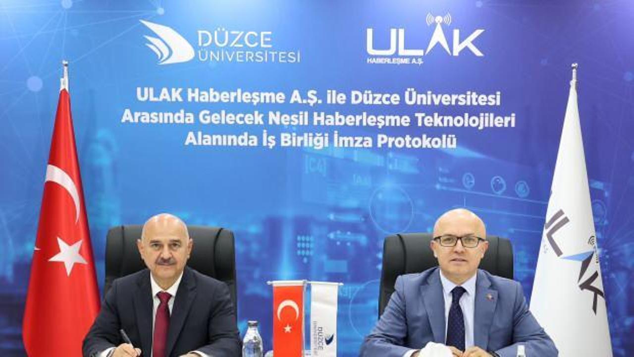 ULAK ve Düzce Üniversitesi ortak teknoloji geliştirecek!