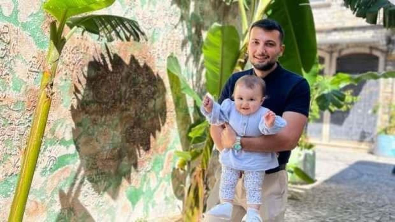 Aydın'da başına yorgun mermi isabet eden 11 aylık bebekten kahreden haber
