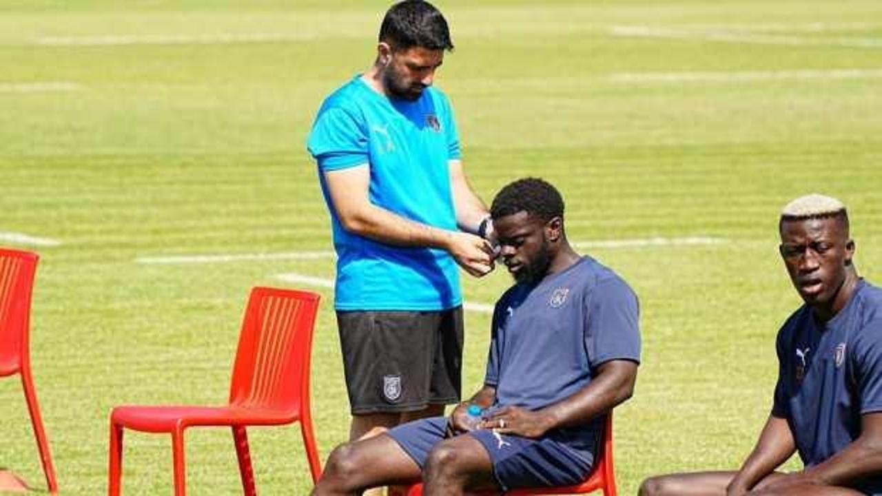 Başakşehir’de futbolcular sağlık kontrolünden geçti