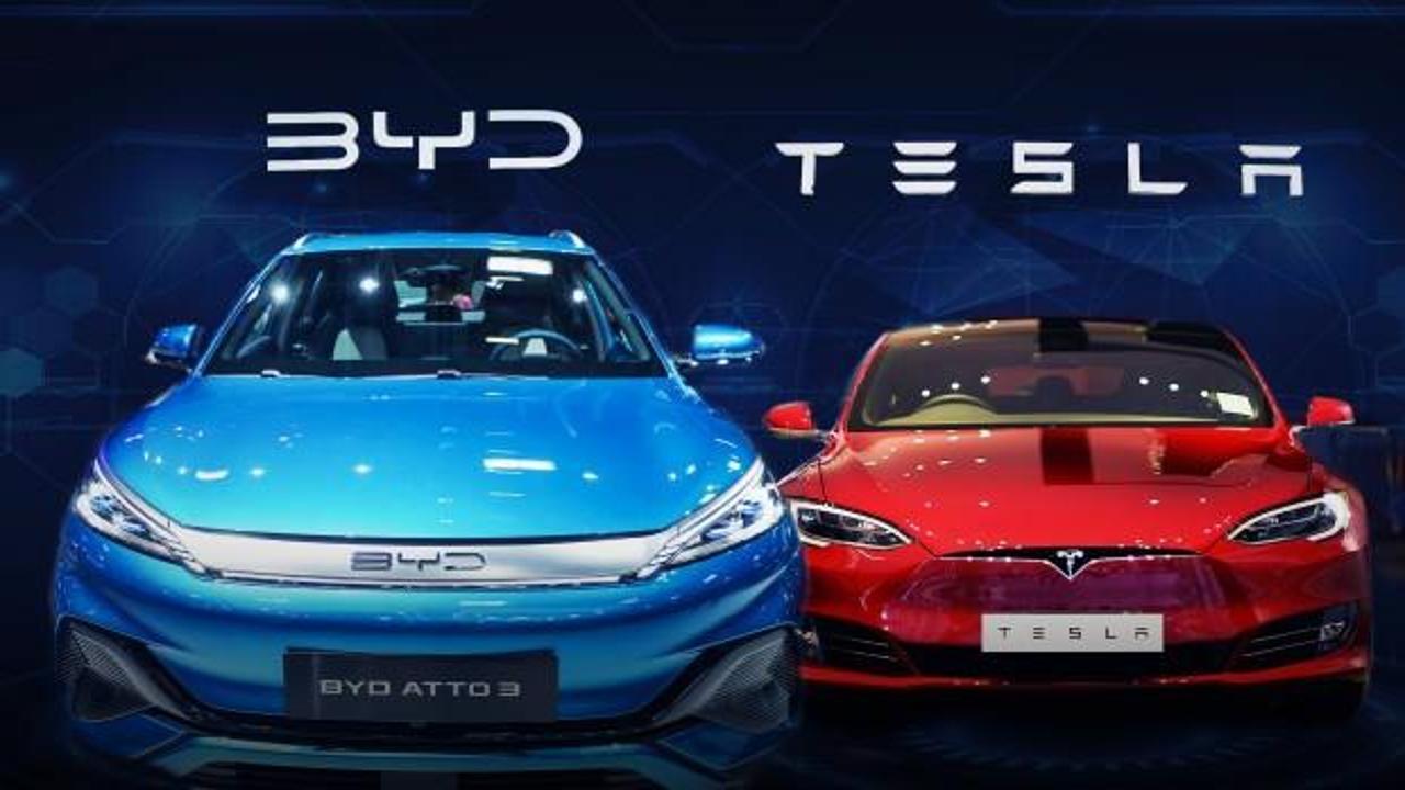 Çinli otomobil devi BYD, Tesla'nın tahtını sallıyor