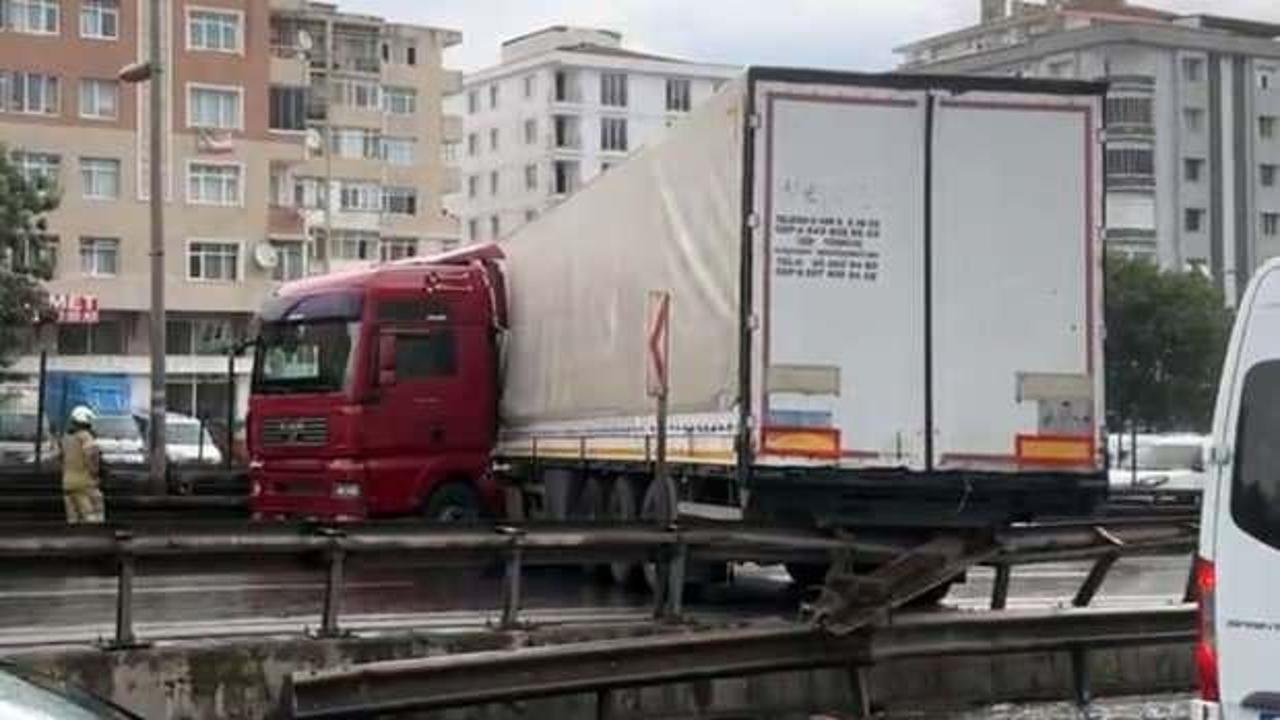 E-5'i kilitleyen kaza!