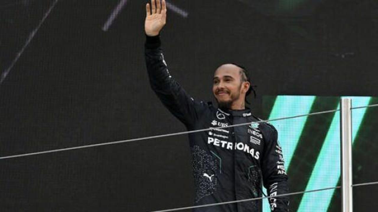Efsane pilot geri döndü! Britanya'da zafer Hamilton'ın