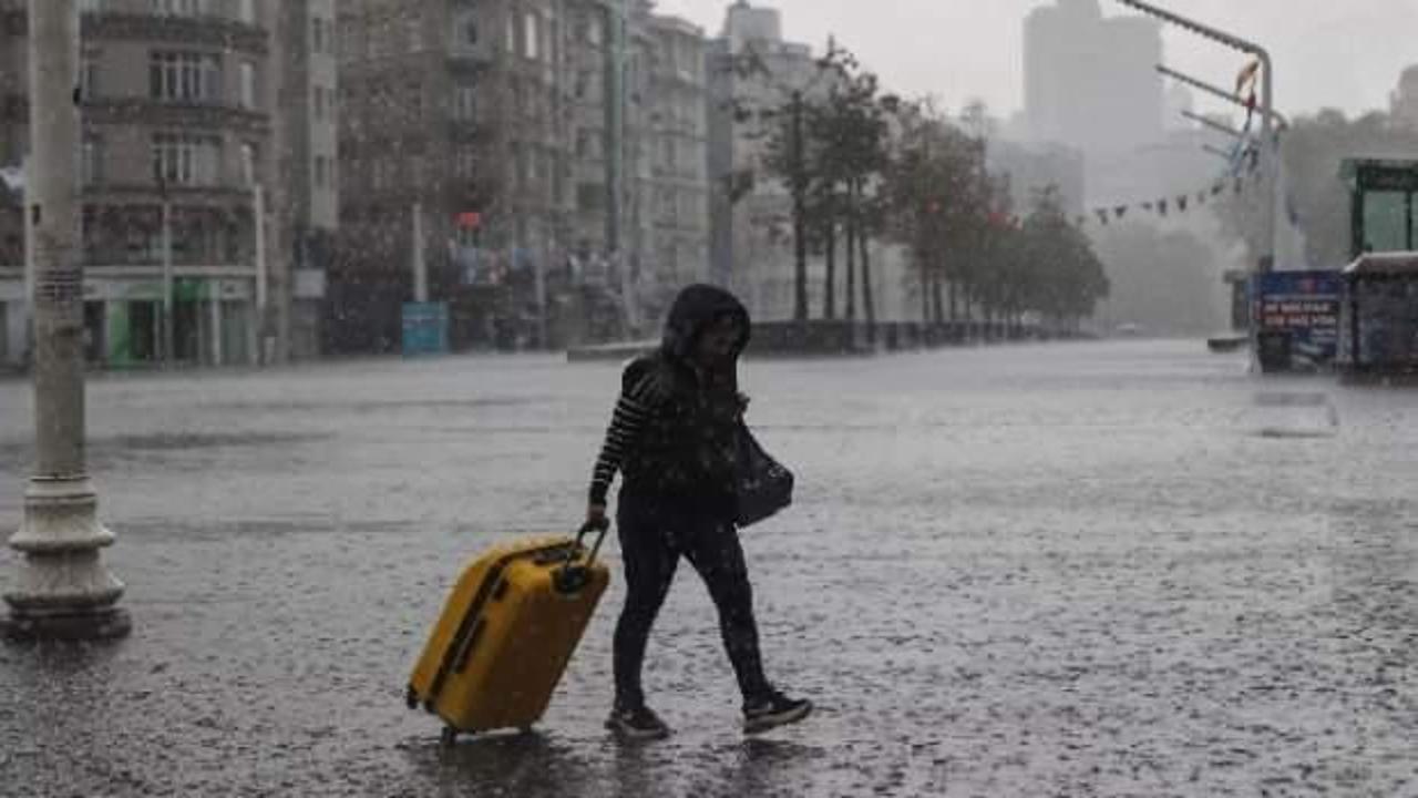 İstanbul için kritik uyarı! Sağanak geliyor