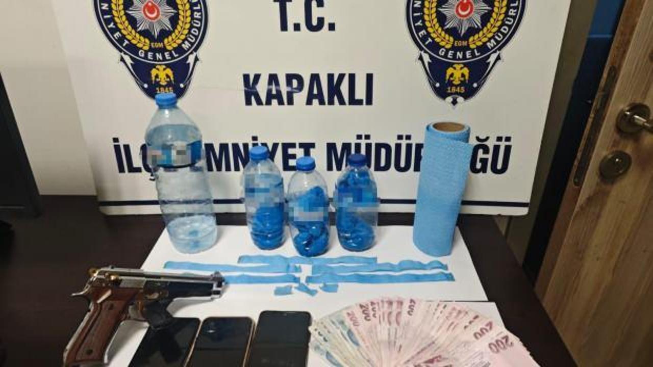 Tekirdağ'daki uyuşturucu operasyonunda 2 şahıs gözaltına alındı