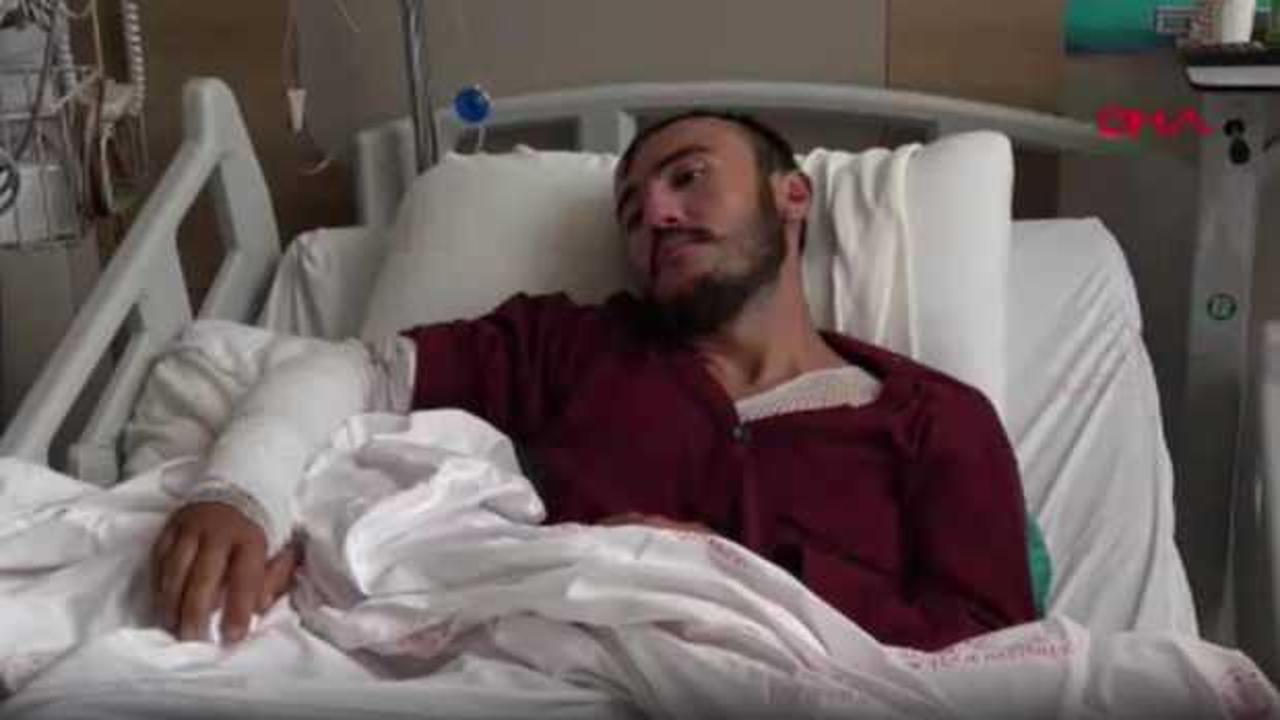 Afgan &ccedil;oban &ouml;l&uuml;mle burun buruna geldi! Yıldırımın yaktığı kıyafetleri b&ouml;yle s&ouml;nd&uuml;...