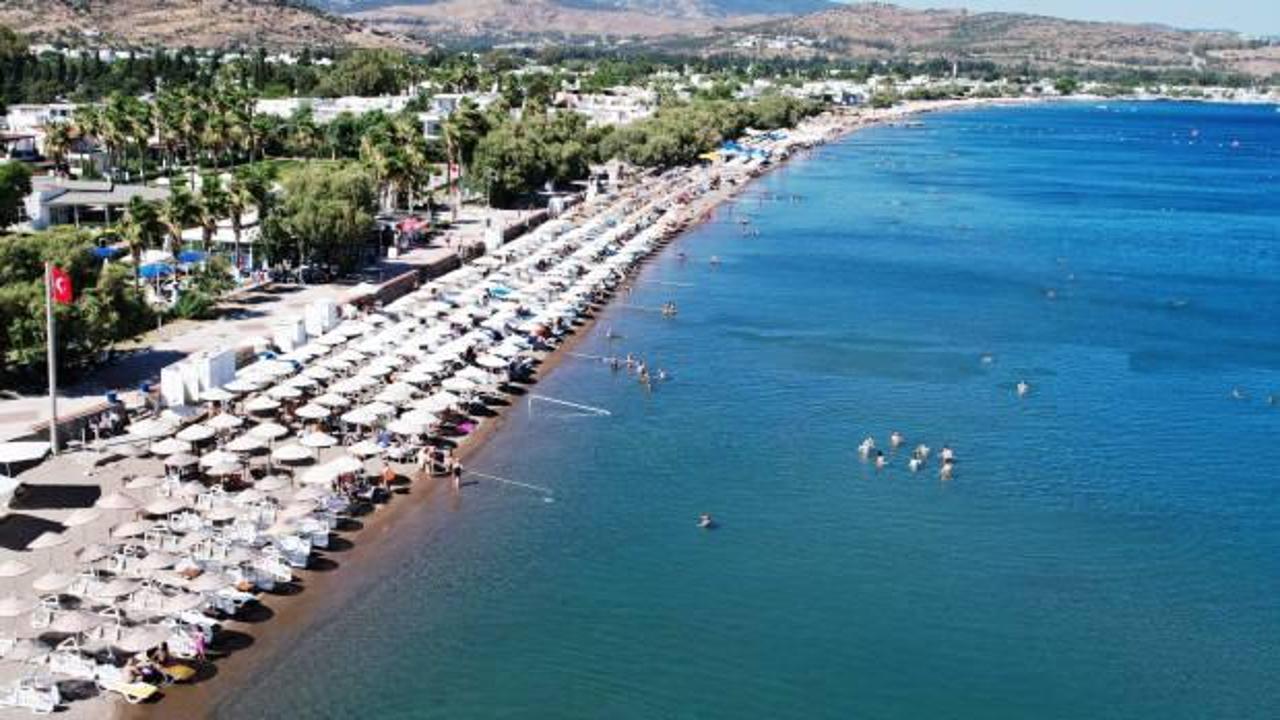 Bodrum'da yerli turistte d&uuml;ş&uuml;ş, yabancı turistte artış g&ouml;r&uuml;ld&uuml;