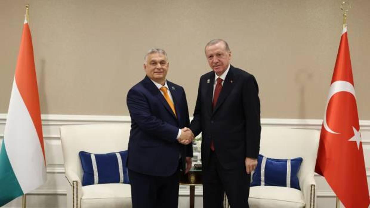 Cumhurbaşkanı Erdoğan, Macaristan Başbakanı Orban'ı kabul etti