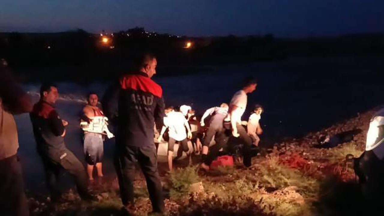 Dicle Baraj Gölü'nde mahsur kalmışlardı! Kurtarıldılar