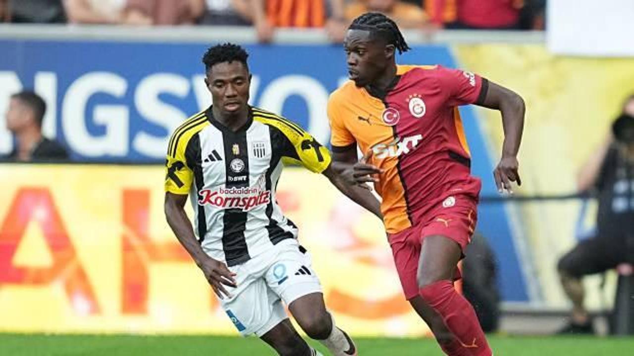 Galatasaray'dan tatsız prova! 5 gollü maçta kazanan LASK Linz