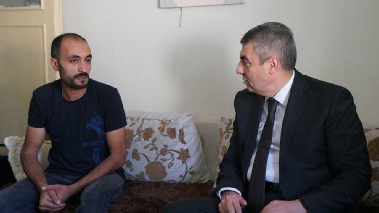 Göç İdaresi Başkanı ile Kayseri Valisi Suriyeli aileleri ziyaret etti