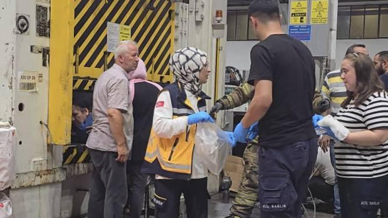 İstanbul'da feci olay! Kadın iş&ccedil;inin eli koptu