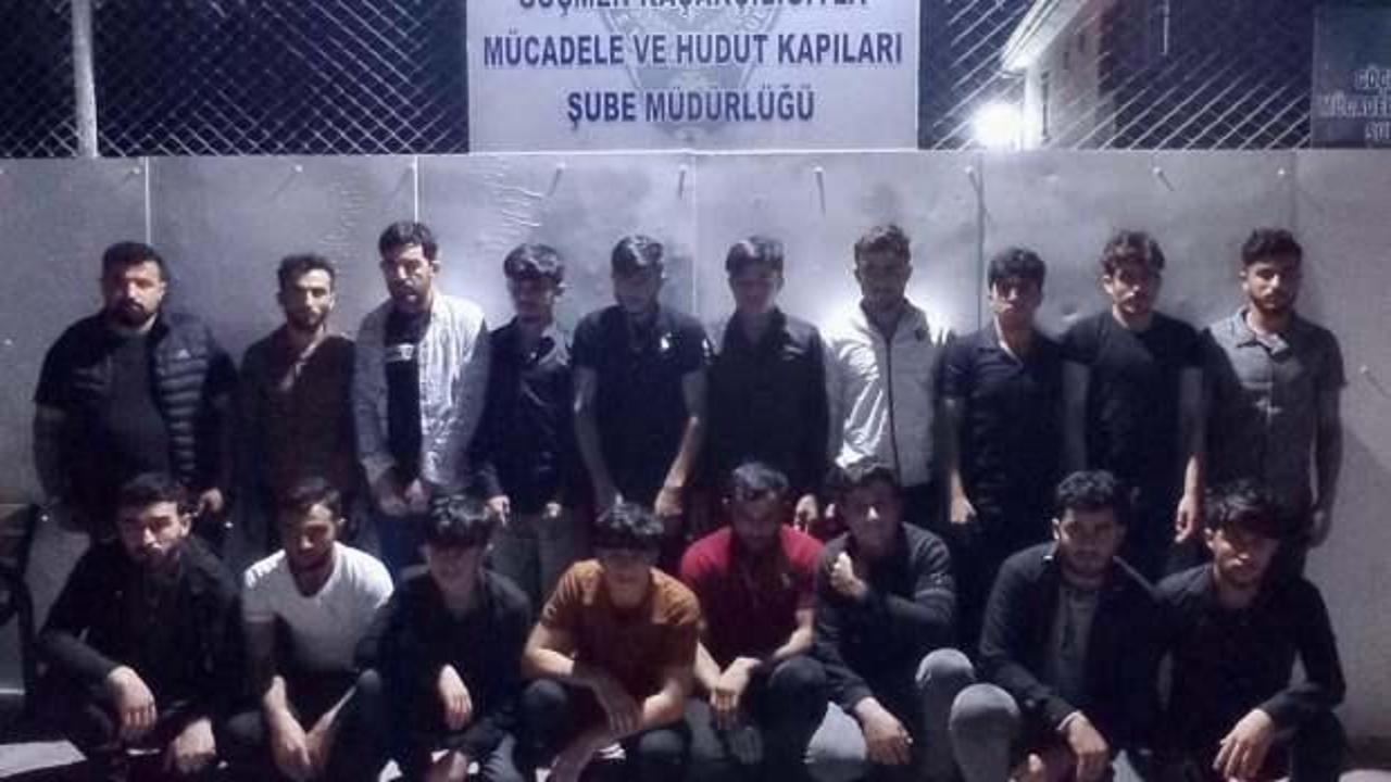 Konya'da 17 düzensiz göçmen yakalandı: 1 gözaltı!