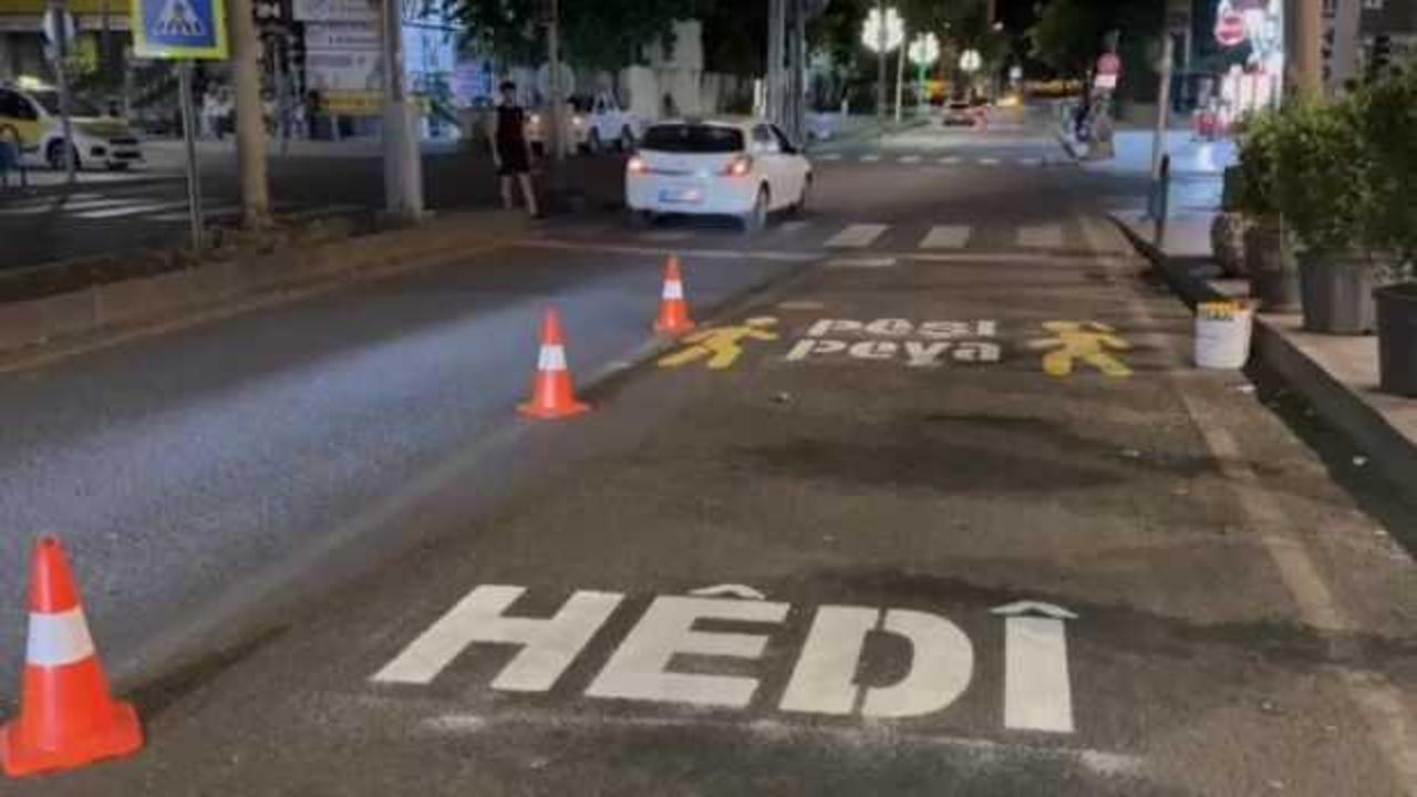 Diyarbakır'da belediye kürtçe trafik uyarıları yazdı!