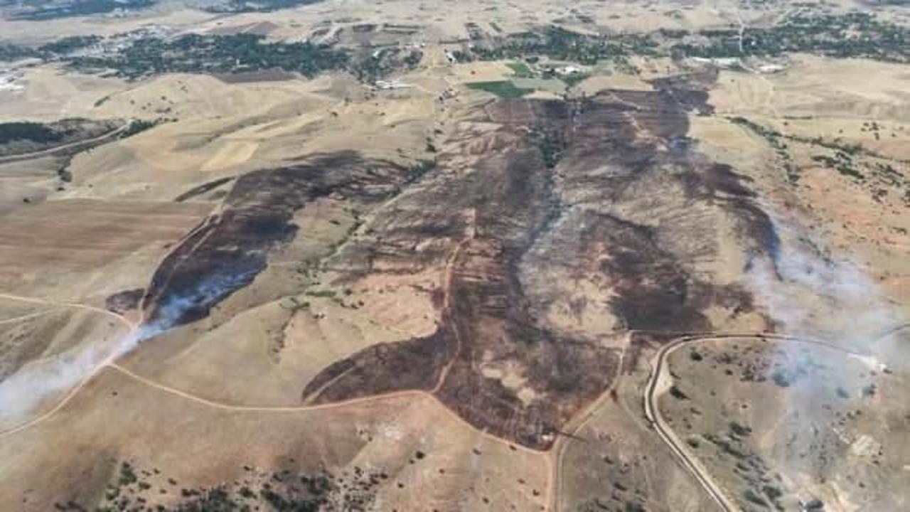 Mangal ateşi 3 bin d&ouml;n&uuml;m araziye yayıldı!